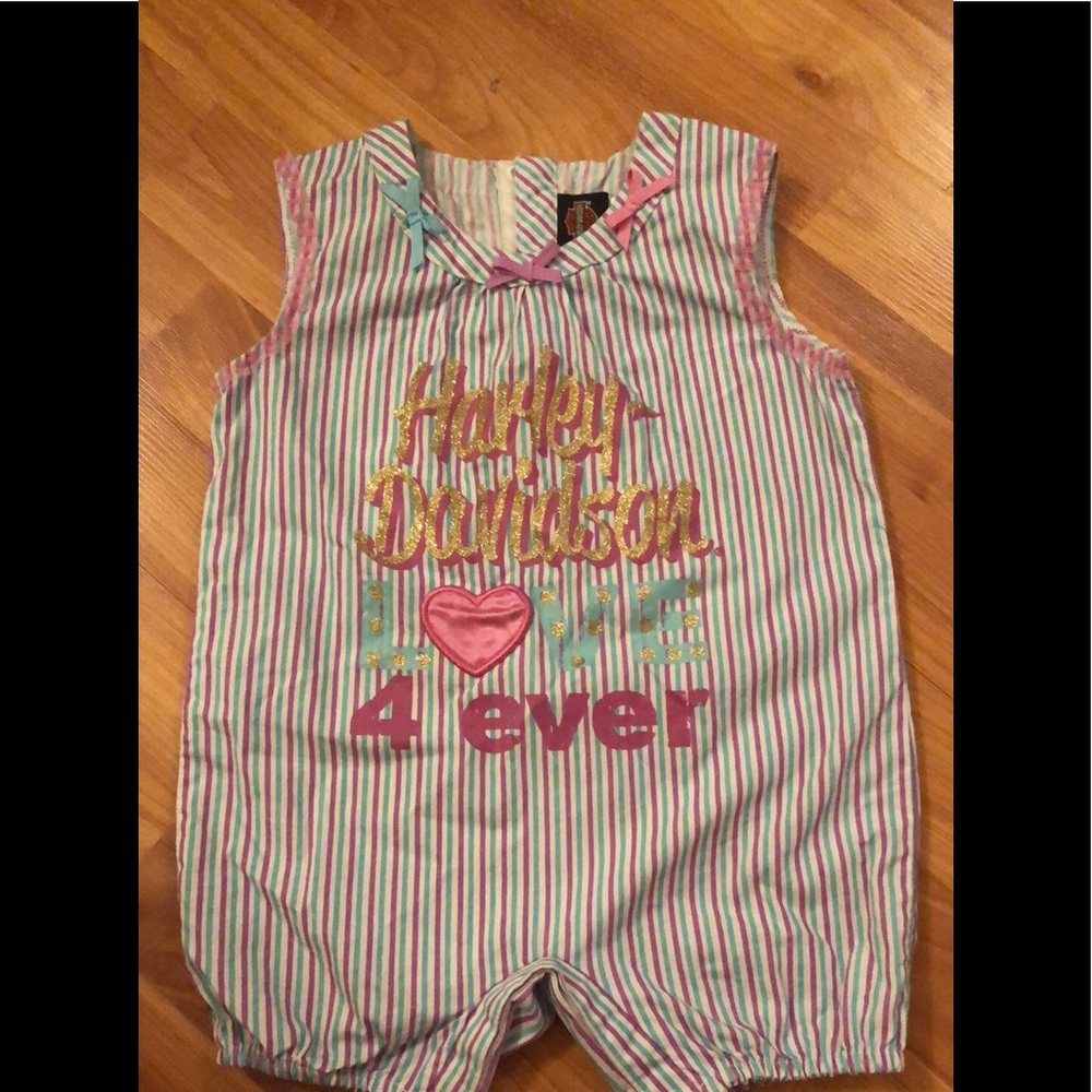 Harley Davidson Romper size 24m